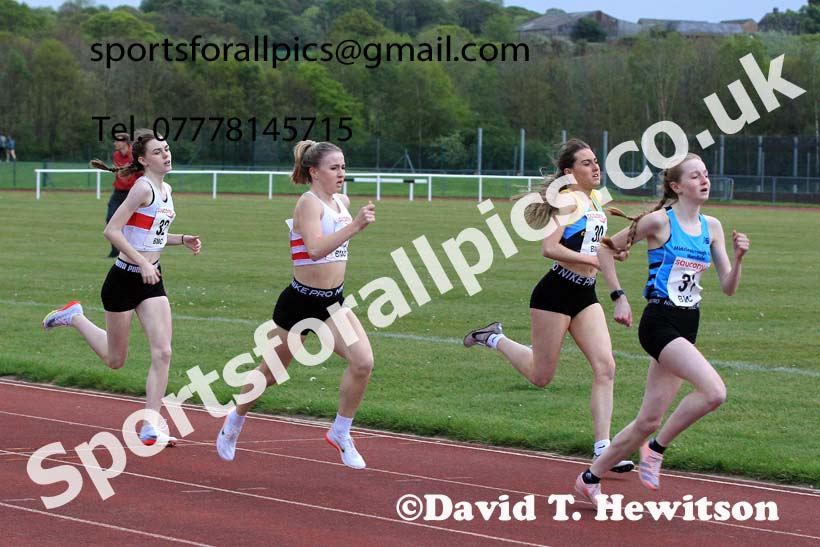 BMC 800 metres, Monday, May 9th, BMC Chester le Street, County Durham. Photo: David T. Hewitson/Sports for All Pics